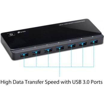 TP-LINK UH720 v1 USB 3.0 Hub 7 Θυρών 