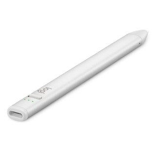 Logitech Crayon Ψηφιακή Γραφίδα Αφής για iPad Ασημί 914-000074