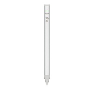 Logitech Crayon Ψηφιακή Γραφίδα Αφής για iPad Ασημί 914-000074
