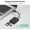 UGREEN CR127 20250 Card Reader USB SD/TF Μαύρο UGREEN CR127 20250 Card Reader USB SD/TF Μαύρο