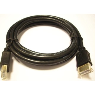Osio HDMI 1.4 High Speed 1080p 120Hz Cable HDMI Male - HDMI Male 1.5m Black