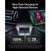 Anker Charging Stand GaN with 2 USB-A Ports and 4 USB-C Ports 200W Gray