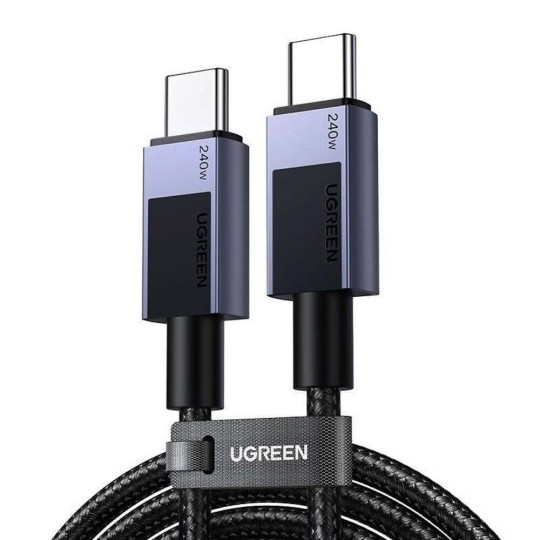 UGREEN L513 45068 Καλώδιο Φόρτισης USB-C σε USB-C PD 240W 2m Γκρί