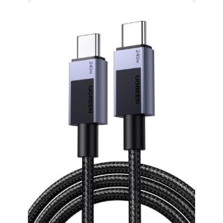 UGREEN L513 45068 Καλώδιο Φόρτισης USB-C σε USB-C PD 240W 2m Γκρί
