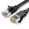 UGREEN NW101 50185 Καλώδιο Δικτύου UTP CAT6 2m Flat Pure Copper Μαύρο