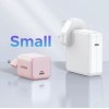 UGREEN X512 55556 Φορτιστής Σπιτιού GaN PD 20W 1 Θέσης Ροζ