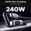 UGREEN L530 65866 Καλώδιο Φόρτισης USB-C σε USB-C PD 240W 1m Μαύρο