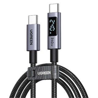 UGREEN L530 65867 Καλώδιο Φόρτισης USB-C σε USB-C PD 240W 2m Μαύρο