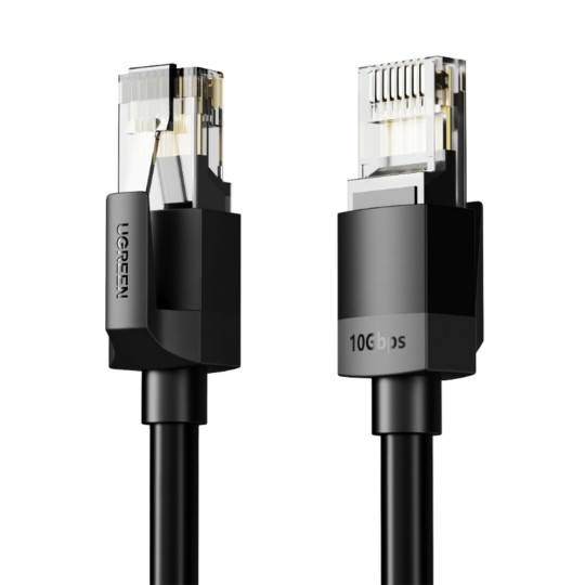 UGREEN NW315 55155 Καλώδιο Δικτύου UTP CAT6A 1m Μαύρο