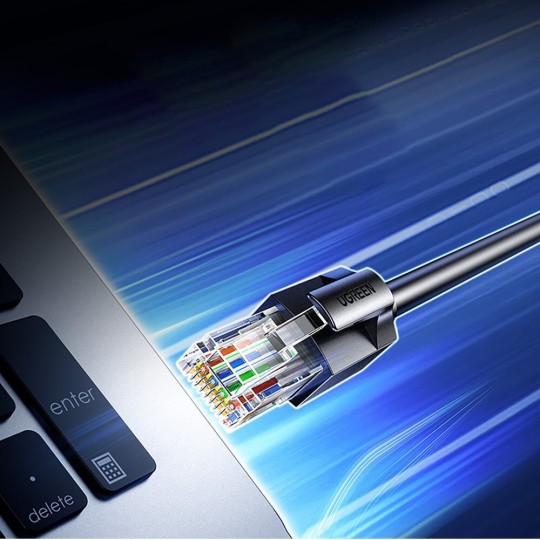 UGREEN NW315 55158 Καλώδιο Δικτύου UTP CAT6A 3m Μαύρο