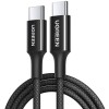 UGREEN L501 35254 Καλώδιο Φόρτισης USB-C σε USB-C PD 60W 1m Μαύρο
