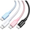 UGREEN L501 35334 Καλώδιο Φόρτισης USB-C σε USB-C PD 60W 1m Μπλέ