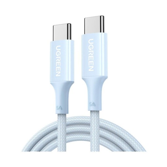 UGREEN L501 35334 Καλώδιο Φόρτισης USB-C σε USB-C PD 60W 1m Μπλέ