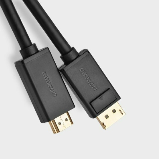 UGREEN DP101 10202 Καλώδιο DP σε HDMI M/M 4K/30Hz 2m Μαύρο