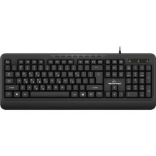 POWERTECH PT-1066 Πληκτρολόγιο Ενσύρματο Multimedia EN/GR Μαύρο