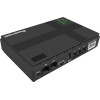 POWERTECH PT-1435 mini DC UPS 36W, 10400mAh, 3x DC, USB/LAN/POE Μαύρο