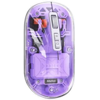 Meetion MT-BTM005 Wireless Bluetooth Mouse Purple