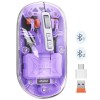 Meetion MT-BTM005 Wireless Bluetooth Mouse Purple