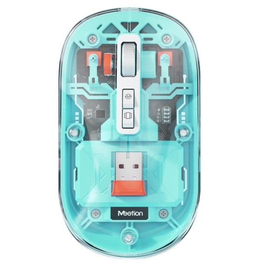 Meetion MT-BTM005 Wireless Bluetooth Mouse Green