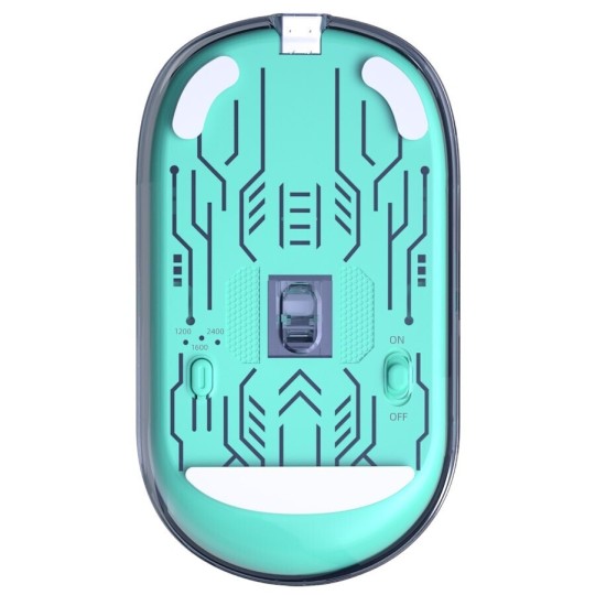 Meetion MT-BTM005 Wireless Bluetooth Mouse Green