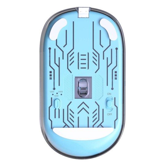 Meetion MT-BTM005 Wireless Bluetooth Mouse Blue