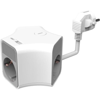 Technik Power Strip 3 Positions with USB-A, USB-C and Cable 1.4m Technik Power Strip 3 Positions with USB-A, USB-C and Cable 1.4m