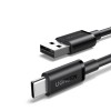 UGREEN L309 85478 Καλώδιο Φόρτισης USB σε USB-C 2m Μαύρο