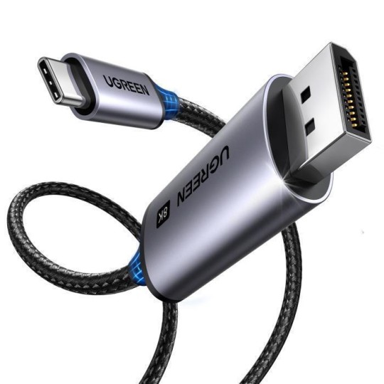 UGREEN CM556 Καλώδιο USB-C to DP M/M 8K/60Hz 25158 2m