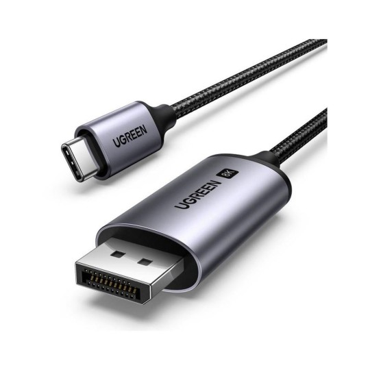 UGREEN CM556 Καλώδιο USB-C to DP M/M 8K/60Hz 25158 2m