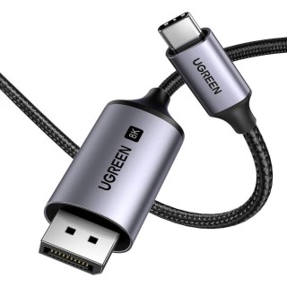 UGREEN CM556 Καλώδιο USB-C to DP M/M 8K/60Hz 25158 2m