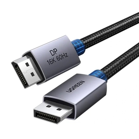 UGREEN DP131 55568 Καλώδιο DP 2.1 M/M 16K/60Hz 2m Μαύρο