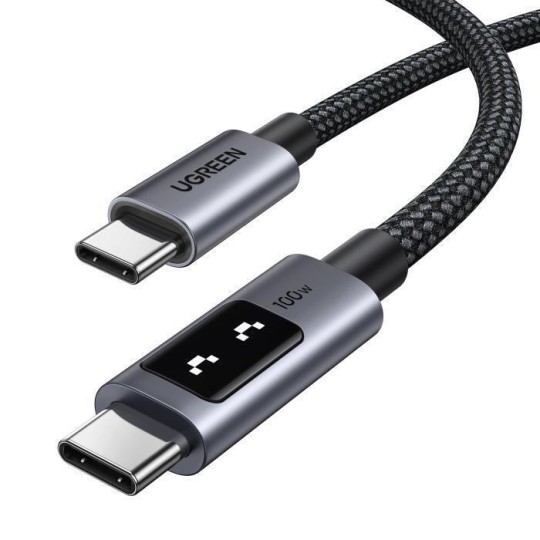 UGREEN L509 35513 Καλώδιο Φόρτισης USB-C σε USB-C PD 100W 3m Μαύρο