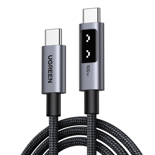 UGREEN L509 35513 Καλώδιο Φόρτισης USB-C σε USB-C PD 100W 3m Μαύρο