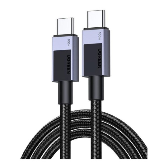 UGREEN 45065 Καλώδιο Φόρτισης USB-C σε USB-C PD 100W 3m Γκρί