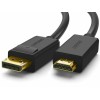 UGREEN DP101 10238 Καλώδιο DP σε HDMI M/M 4K/30Hz 1m Μαύρο