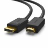 UGREEN DP101 10238 Καλώδιο DP σε HDMI M/M 4K/30Hz 1m Μαύρο