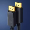 UGREEN DP102 10213 Καλώδιο DP 1.2 M/M 4K/30Hz 5m Μαύρο