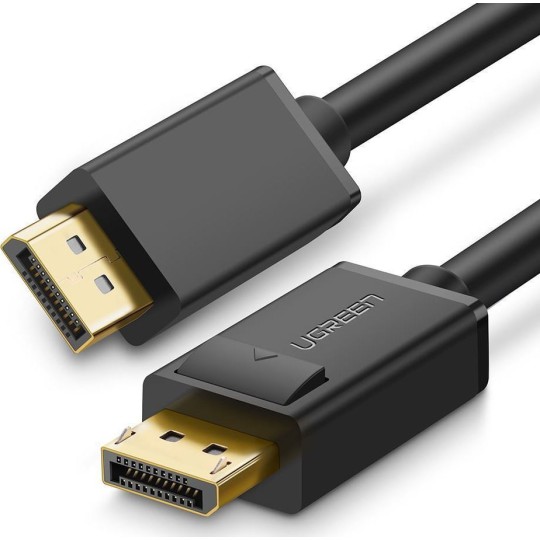 UGREEN DP102 10213 Καλώδιο DP 1.2 M/M 4K/30Hz 5m Μαύρο