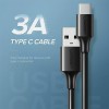 UGREEN US287 60123 Καλώδιο Φόρτισης USB σε USB-C 2m Λευκό