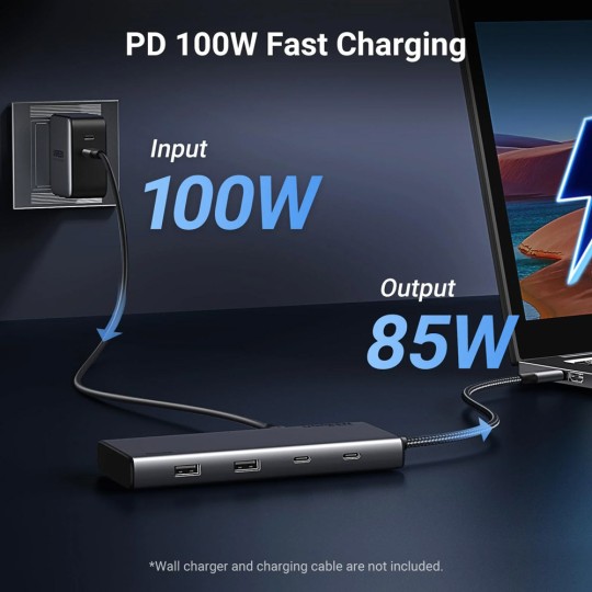 UGREEN CM639 35625 USB-C Docking Station 8 σε 1