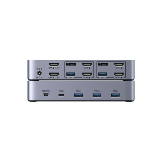 UGREEN AK703 85100 KVM Switch 2 θέσεων USB/HDMI