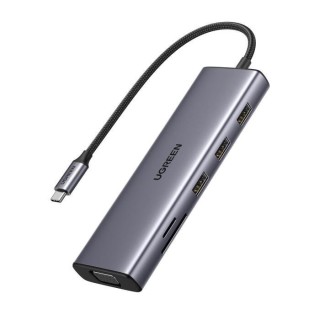 UGREEN CM498 15600 USB-C Docking Station 9 σε 1