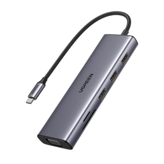UGREEN CM498 15600 USB-C Docking Station 9 σε 1