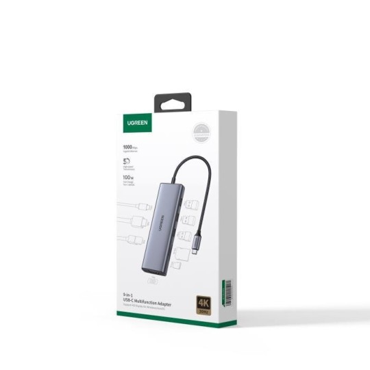 UGREEN CM498 15600 USB-C Docking Station 9 σε 1