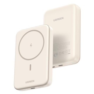 UGREEN PB561 25208 Power Bank 10000mAh PD 20W με Ασύρματη Φόρτιση Magnetic 1 Θέσης Μπέζ