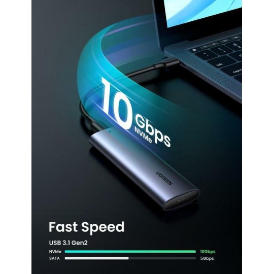 UGREEN CM400 10902 Θήκη M2 NVMe/SSD Bay