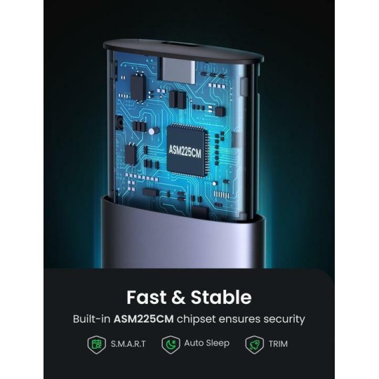 UGREEN CM400 10902 Θήκη M2 NVMe/SSD Bay