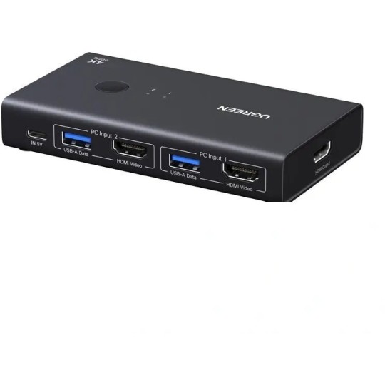 UGREEN AK502 75246 KVM Switch 2 θέσεων USB/HDMI