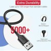 UGREEN US289 60143 Καλώδιο Φόρτισης USB σε Micro Usb 2m Λευκό
