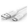 UGREEN US289 60143 Καλώδιο Φόρτισης USB σε Micro Usb 2m Λευκό